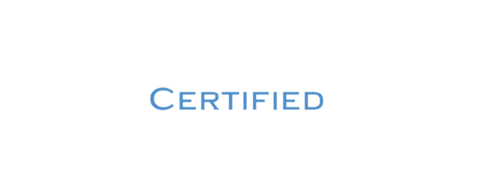 Certified
